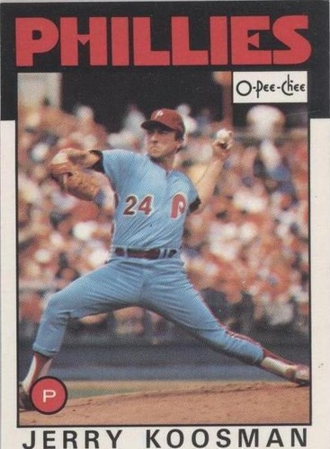 1986 O-Pee-Chee - Jerry Koosman #343