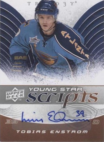 2008-09 Upper Deck Trilogy - Tobias Enstrom #YS-TE