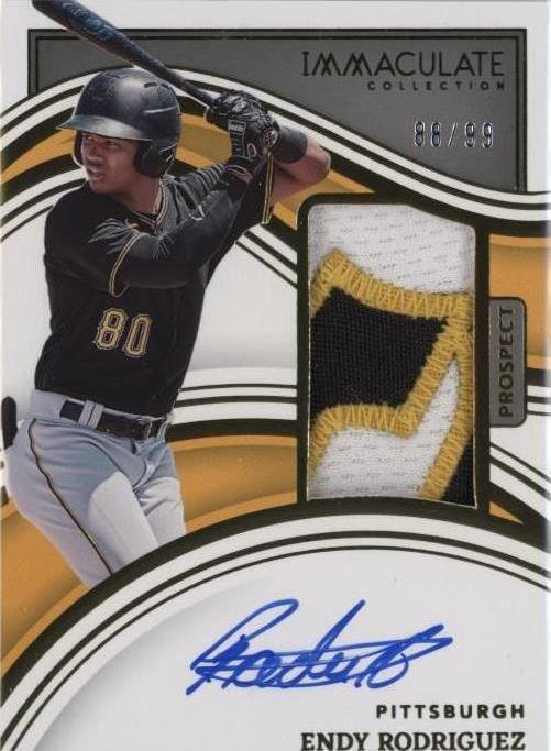 2023 Panini Immaculate Collection - Endy Rodriguez #54