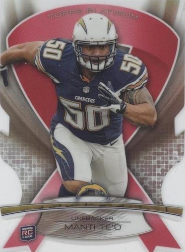 2013 Topps Platinum Manti Te'o #ABMDC-MT