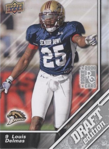 2009 Upper Deck Draft Edition Louis Delmas #37