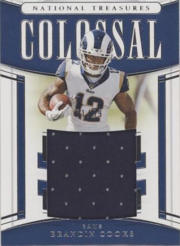 2019 Panini National Treasures Brandin Cooks #CM-32