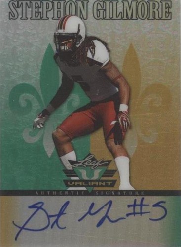 2012 Leaf Valiant Stephon Gilmore #SG1