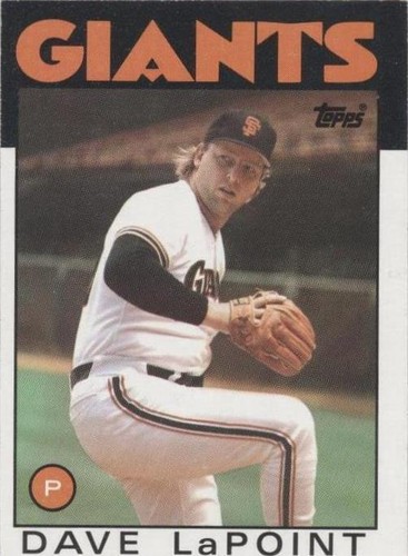 1986 Topps - Dave LaPoint #551
