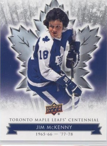 2017 Upper Deck Toronto Maple Leafs Centennial - Jim McKenny #49
