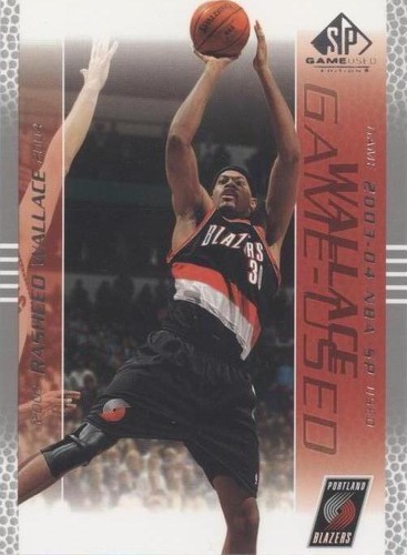 2003-04 SP Game Used - Rasheed Wallace #74