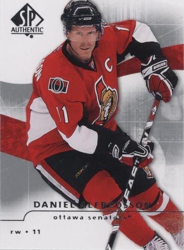 2008-09 SP Authentic - Daniel Alfredsson #80