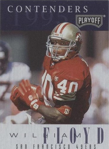 1995 Playoff Contenders William Floyd #40