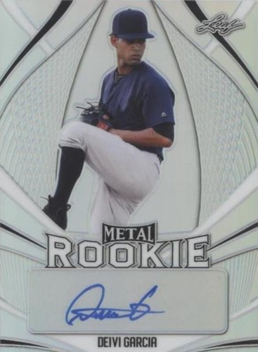 2020 Leaf Metal Rookie Autographs - Deivi Garcia #MR-DG1
