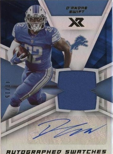 2021 Panini XR D'Andre Swift #AUS-DAS