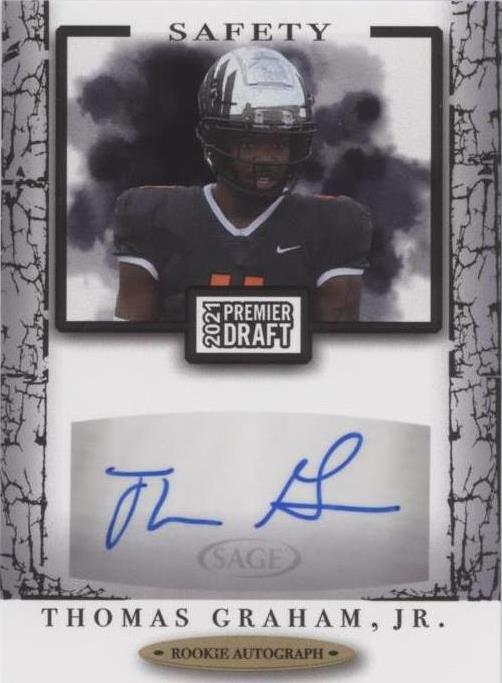 2021 Sage Premier Draft Thomas Graham Jr. #A127