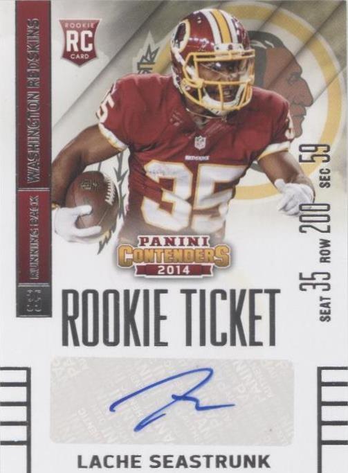 2014 Panini Contenders Lache Seastrunk #152
