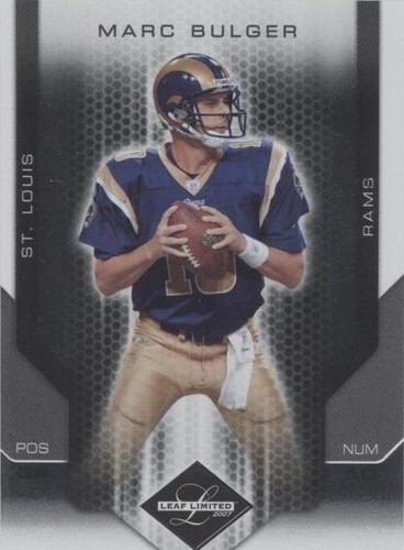 2007 Leaf Limited Marc Bulger #89