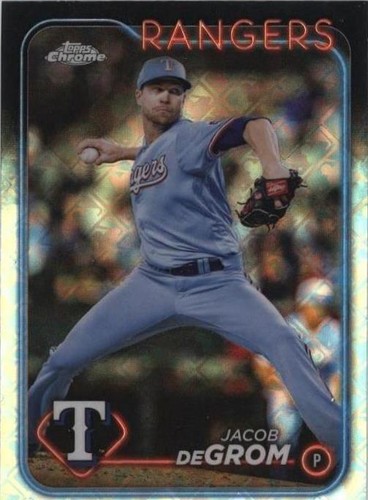 2024 Topps Chrome Logofractor Edition - Jacob deGrom #228