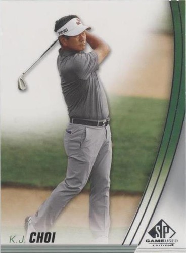 2021 SP Game Used - K.J. Choi #13
