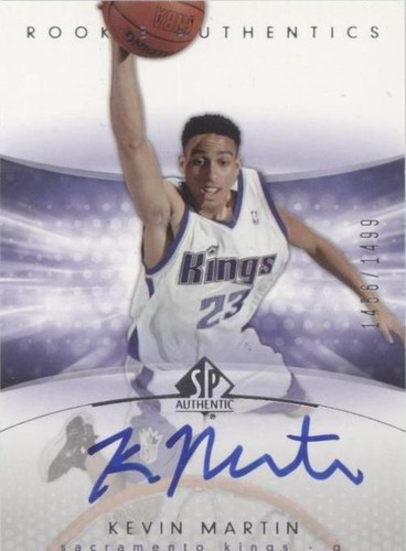 2004-05 SP Authentic - Kevin Martin #162
