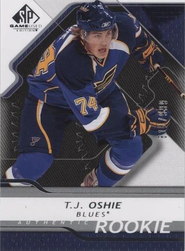 2008-09 SP Game Used Edition - T.J. Oshie #158