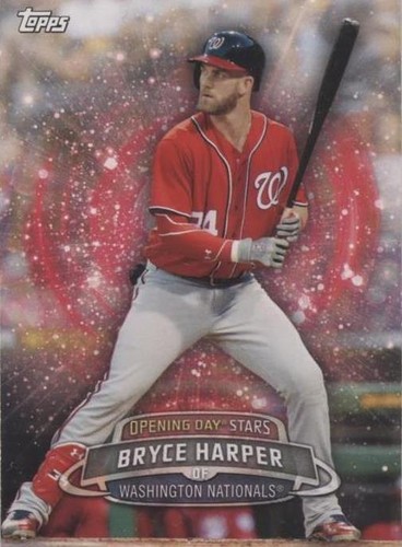 2017 Topps Opening Day - Bryce Harper #ODS-12