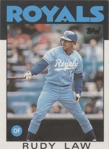 1986 Topps Traded - Rudy Law #62T