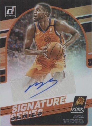 2020-21 Panini Donruss - Mikal Bridges #SG-MKB