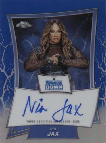2025 Topps Chrome WWE - Nia Jax #BBA-NIA