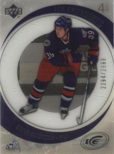 2005-06 Upper Deck Ice - Steven Goertzen #192