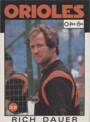 1986 O-Pee-Chee - Rich Dauer #251