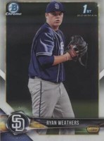 2018 Bowman Draft - Ryan Weathers #BDC-182