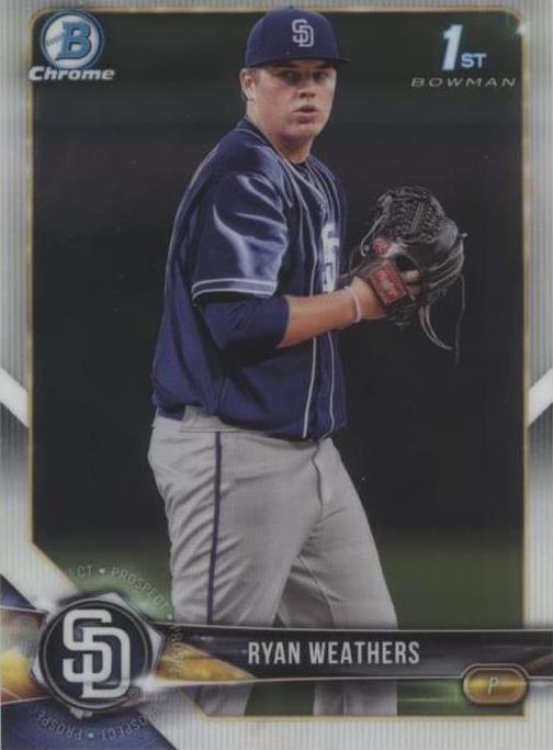 2018 Bowman Draft - Ryan Weathers #BDC-182