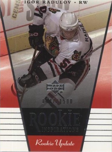 2002-03 Upper Deck Rookie Update - Igor Radulov #173