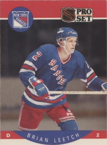 1990-91 Pro Set - Brian Leetch #201