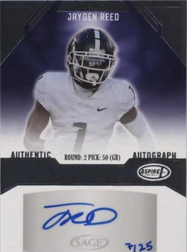 2023 Sage Aspire Jayden Reed #ASP-JR