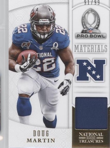 2013 Panini National Treasures Doug Martin #13