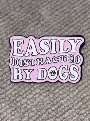 BUY 2 GET 1 FREE Funny Dog Lover Enamel Pin Cute Quirky Pet Parent Fur Mum Gift