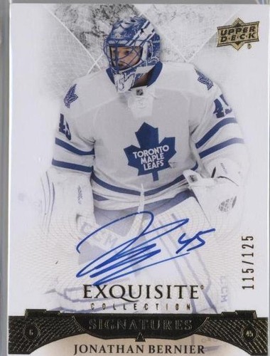 2015-16 Upper Deck Ice - Jonathan Bernier #ES-JB