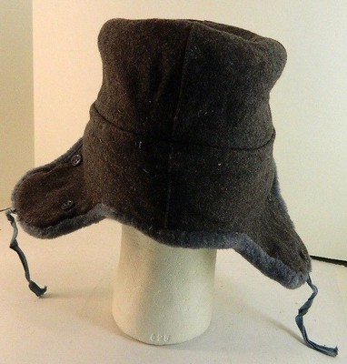 USSR SOVIET RUSSIAN VINTAGE NEW CONDITION RED ARMY WINTER HAT USHANKA SIZE 62 XL