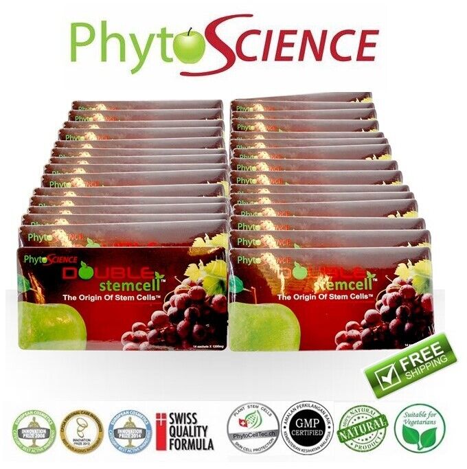 1-30 Pack Phytoscience Double Stem Cell Anti Aging Stc30 Exp2027FREE