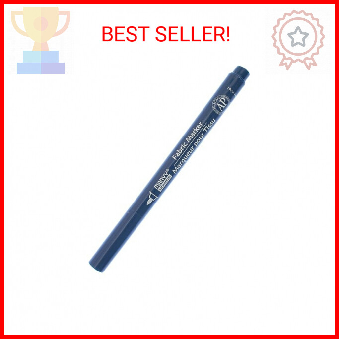 UCHIDA 522-C-33 Marvy Fine Point Fabric Marker, Navy