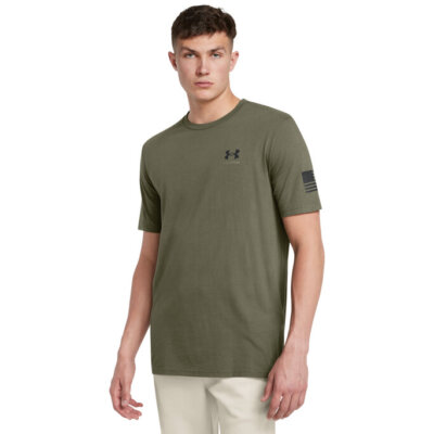 Under Armour 1385949 Men's UA Freedom By Land Graphic Tee Short Sleeve T-Shirt