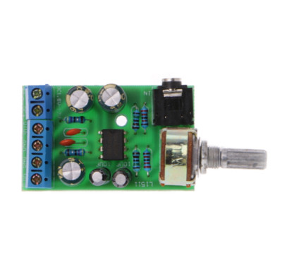DC 1.8-12V TDA2822M 2.0 Channel Stereo Mini AUX Amplifier Board Module AMP HXBD