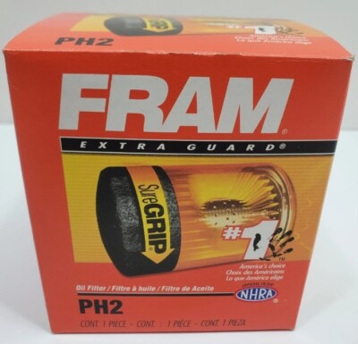 Fram PH2 Engine Oil Filter-Extra Guard Sure Grip NOS