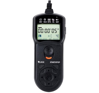 JJC LCD Intervalometer Timer Remote As CAN. RS-60E3 / PEN. CS-205