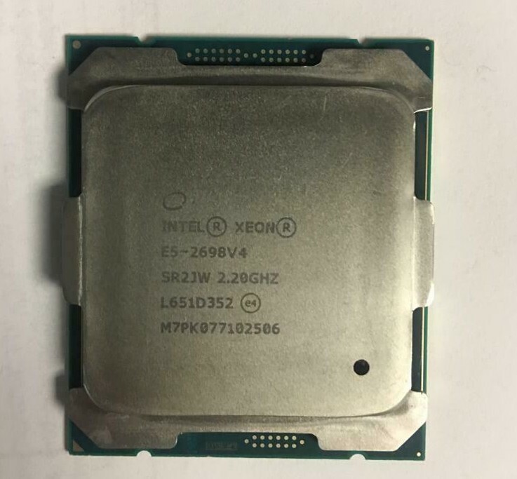 Intel Xeon SR2JW E5-2698 V4 Twenty-Core 2.2GHz 9.6GT/s 50M CPU Processor