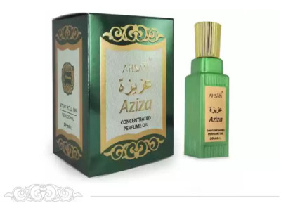 Aziza  20 ml ahsan fragrance  long lasting attar Floral Attar roll on 100% pure