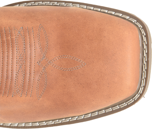 Pre-owned Double-h Boots Men's Jacob 10” Waterproof Wide Square Composite Toe Roper Work B In Light Brow