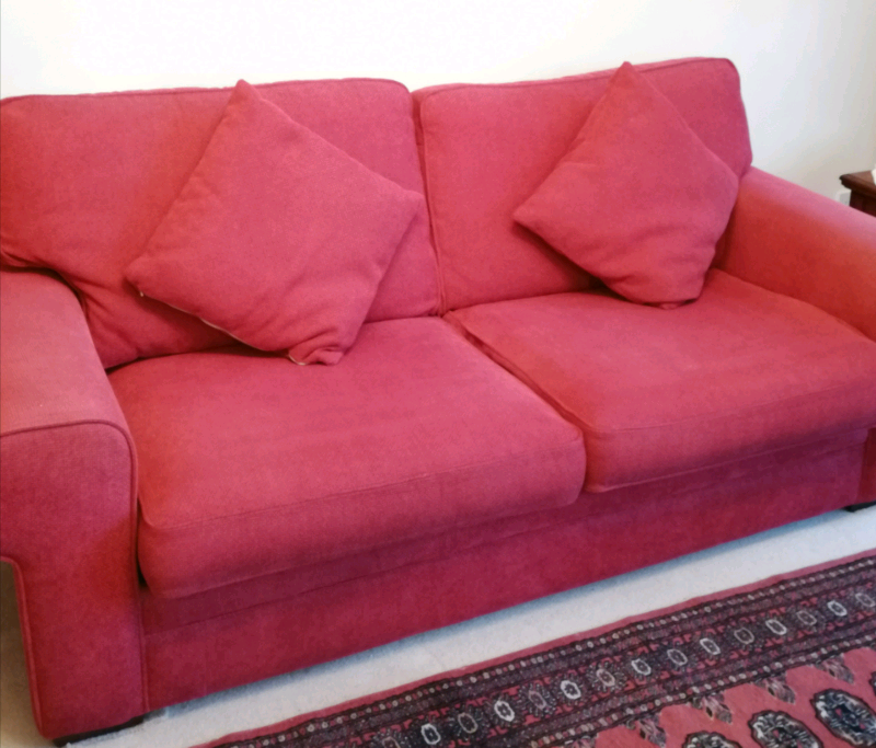 Red 3 seater settee/sofa bed | in Castlereagh, Belfast ...