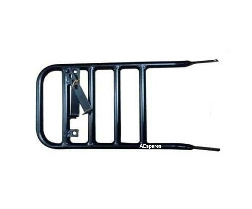 Back Seat Carrier Black Pillion For Royal Enfield Bullet Classic Electra 