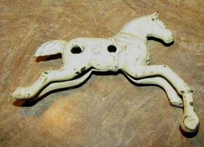Antique Toy Parts Kenton,Arcade,Hubley,Ives,-Cast Iron Horse Original Paint