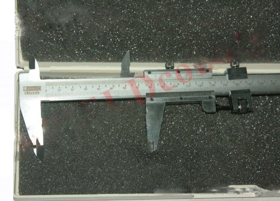 New 200mm 8" Hardened Stainless Steel Vernier Caliper With Storage Box 