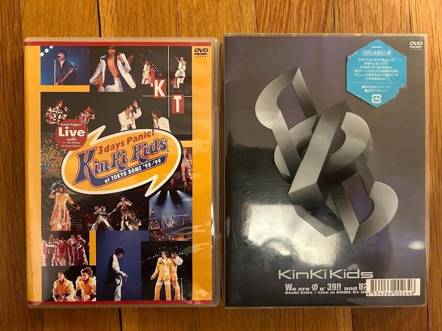 堂本光一 堂本剛We are KinKi KidsDome con DVD初回盤